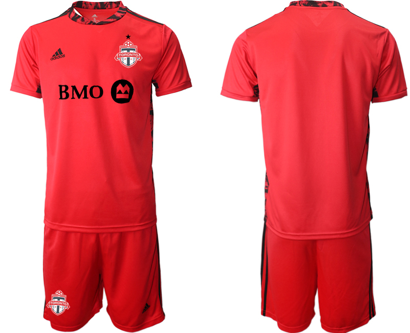 Men 2020-2021 club Toronto FC goalkeeper red Soccer Jerseys->other club jersey->Soccer Club Jersey